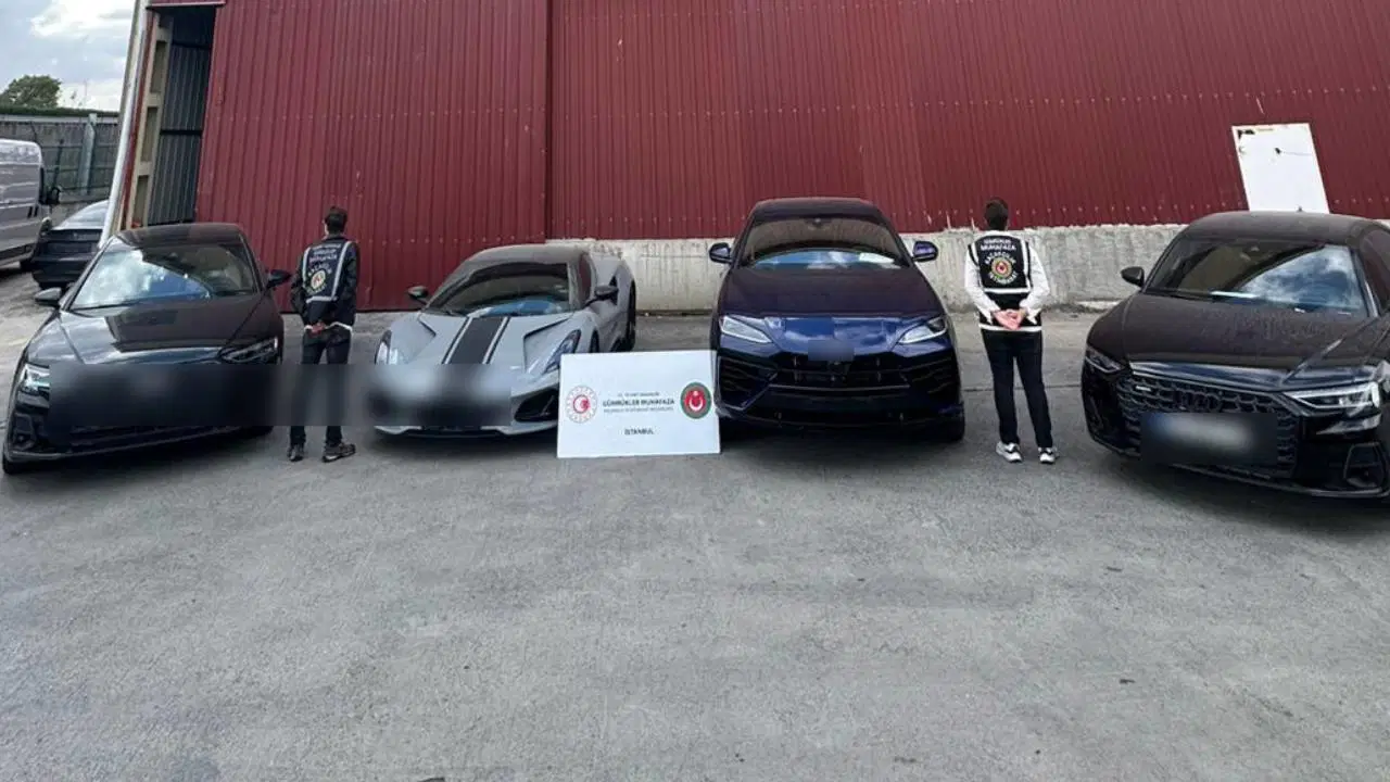 piyasa degeri 288 milyon lira 10 luks araca el konuldu Wh2qCX4Y.jpg