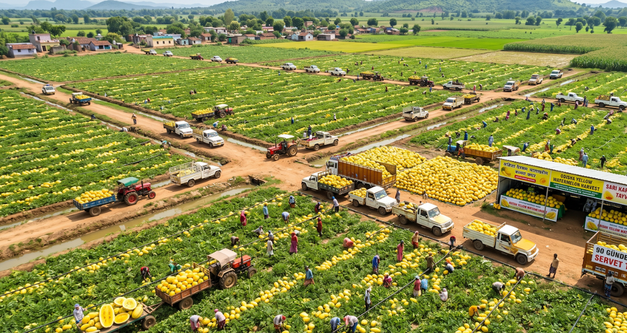 90 Günde Servet Kazandıran Tayvan Karpuzu: Çiftçilerin Hayatını Değiştiren Mucize