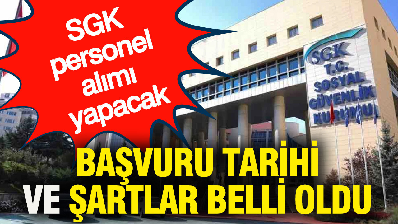 SGK 100 Sosyal Güvenlik Denetmen Yardımcısı Alacak: Başvuru Tarihleri ve Şartlar