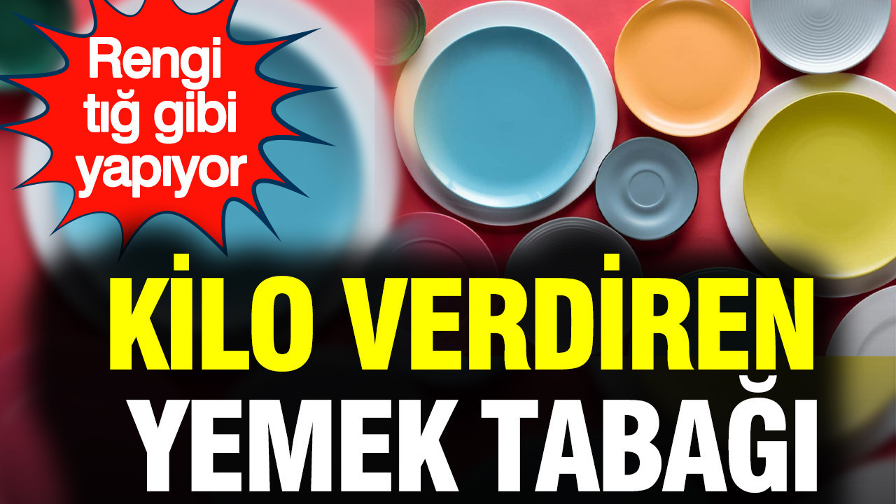 Mavi Renkli Tabaklar ile Kilo Kontrolü: İştahınızı Azaltmanın Yolu**